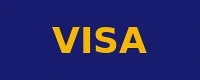 Visa accepted payment method logo at PlayOJO