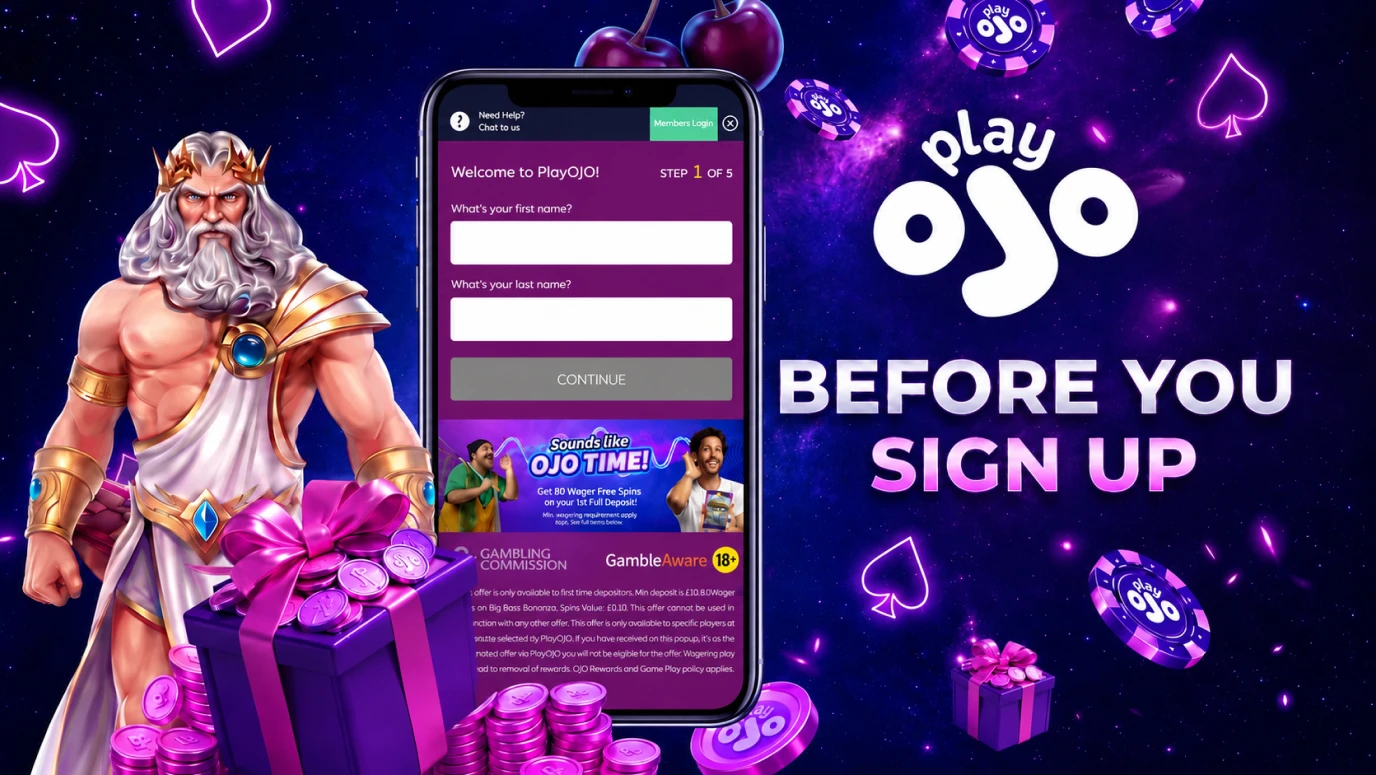 PlayOJO VIP and loyalty programme with exclusive promotions for higher-tier players